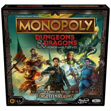 HASBRO Monopoly Dungeons & Dragon Movie Board Game HSBF6219